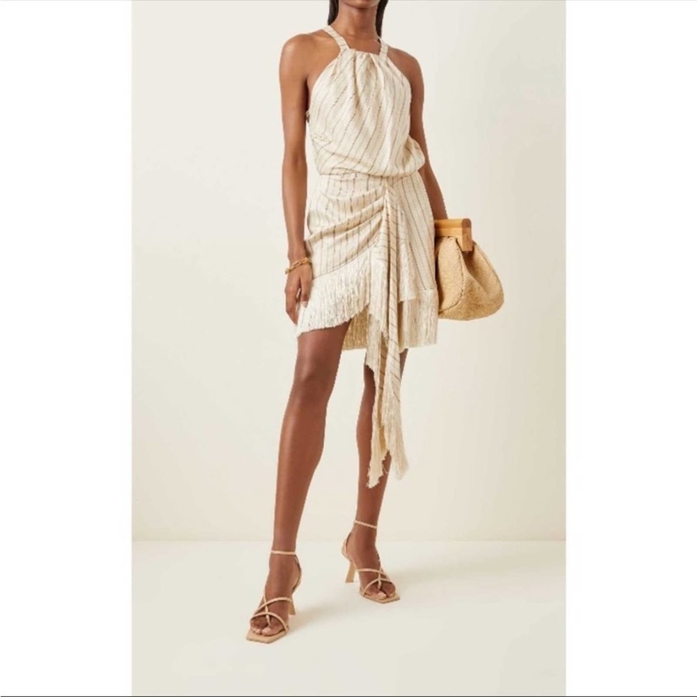 NWT Alexis Merina Fringed Dress